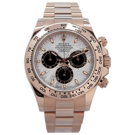 rolex 116505 juwelier|Rolex daytona rose gold meteorite.